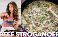 Easy Classic Beef Stroganoff Recipe - Natasha