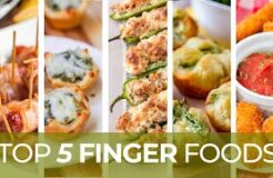 Our TOP 5 Finger Food Appetizer Recipes
