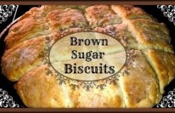 Homemade Brown Sugar Biscuits