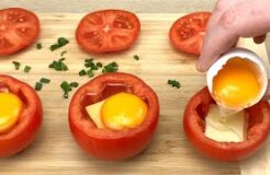 Just Put An Egg In A Tomato And You Will Be Amazed!