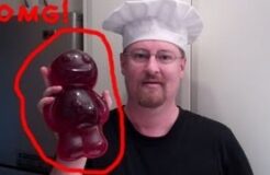 HOW TO MAKE A GIANT GUMMY JELLY BABY