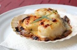 Coquilles St Jacques - Creamy Scallop & Mushroom Gratin Recipe