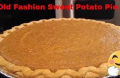 Old Fashion Southern Sweet Potato Pie: How to Make Homemade